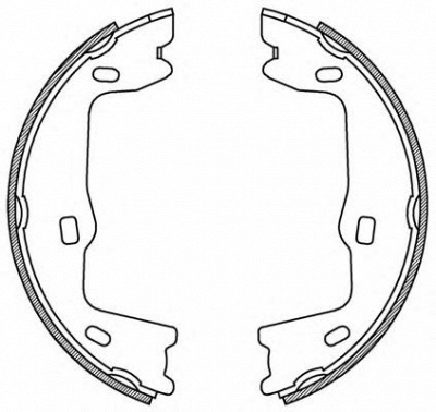 OPEN PARTS bsa217600 -  Комплект тормозных колодок